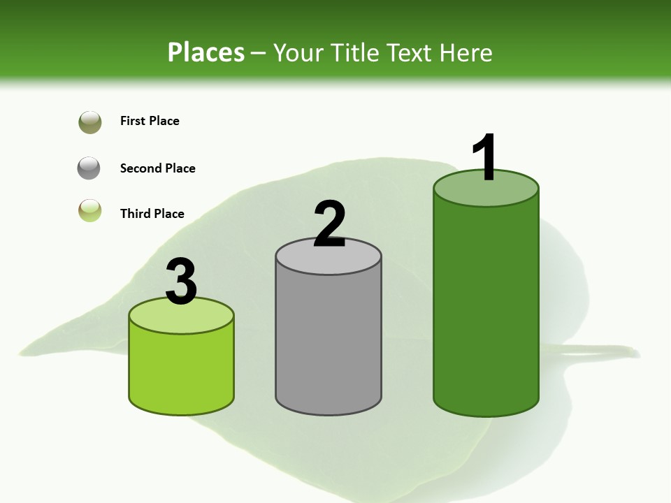 Feuilles Nature Feuille PowerPoint Template