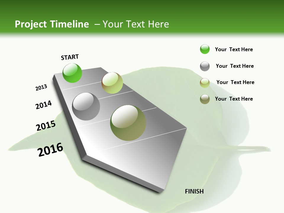 Feuilles Nature Feuille PowerPoint Template