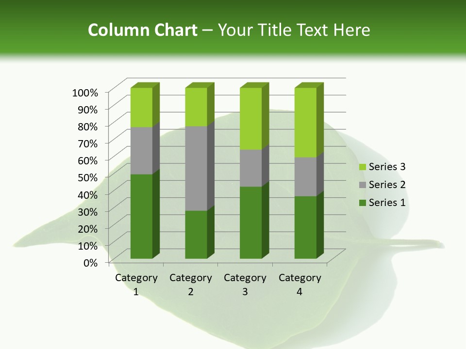 Feuilles Nature Feuille PowerPoint Template