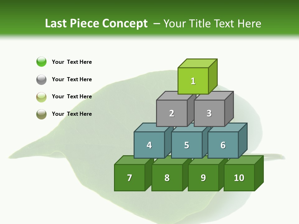 Feuilles Nature Feuille PowerPoint Template