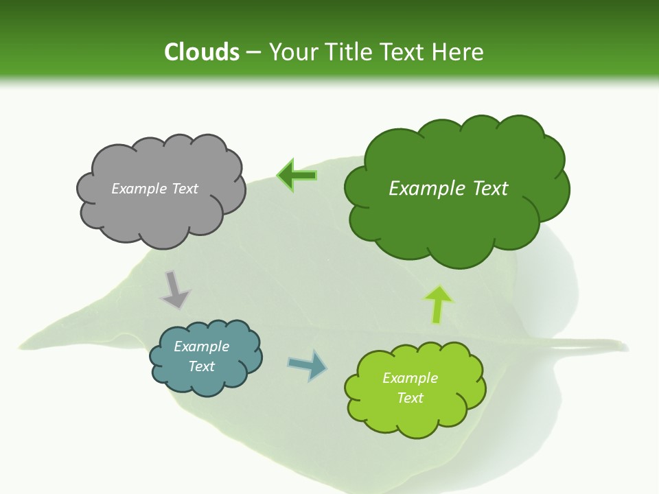 Feuilles Nature Feuille PowerPoint Template
