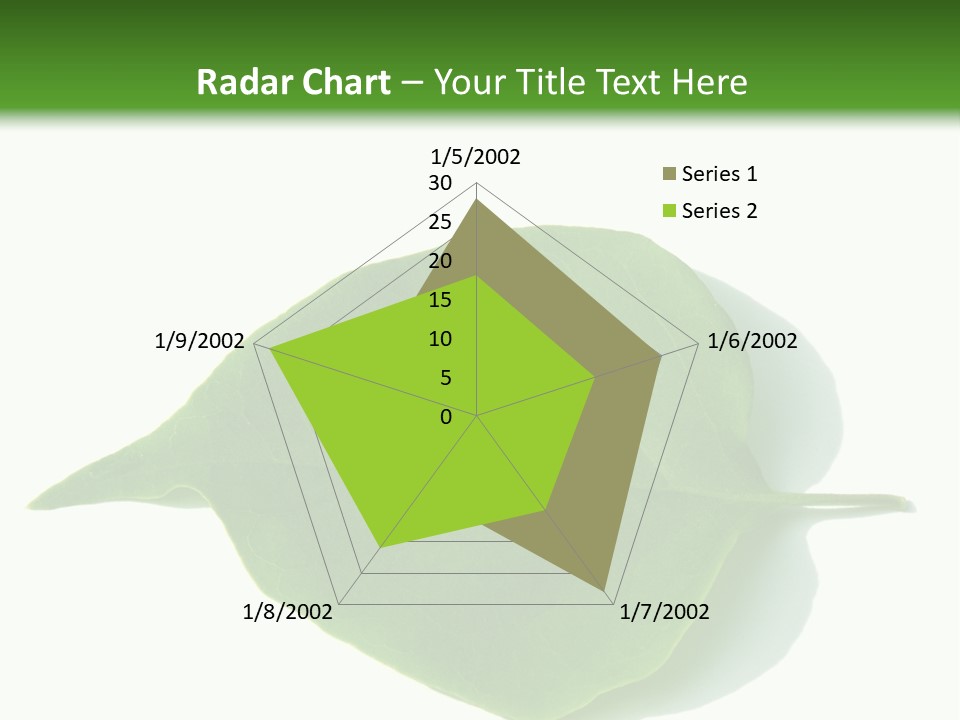 Feuilles Nature Feuille PowerPoint Template