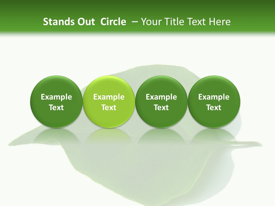 Feuilles Nature Feuille PowerPoint Template