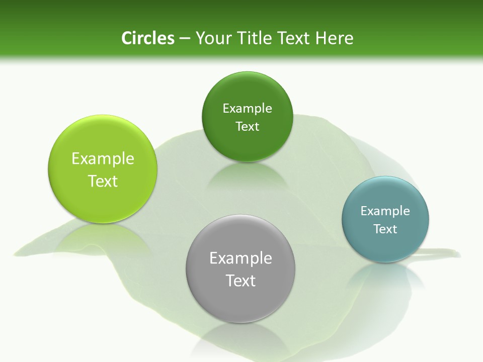 Feuilles Nature Feuille PowerPoint Template