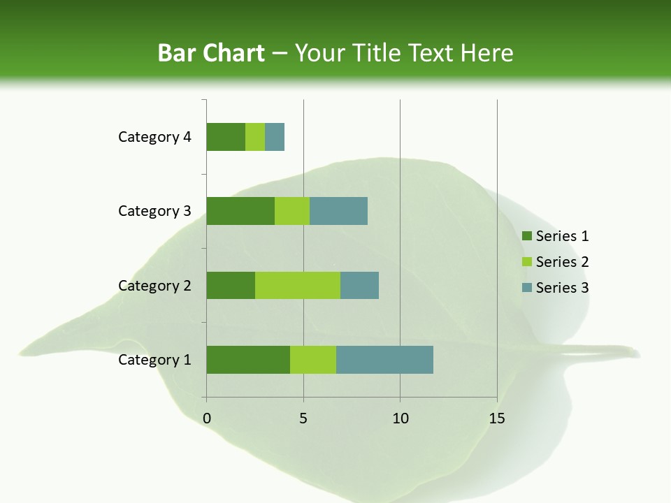 Feuilles Nature Feuille PowerPoint Template