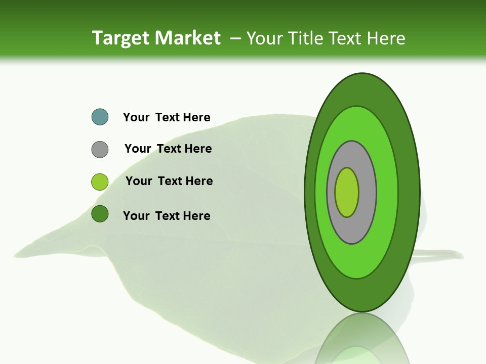 Feuilles Nature Feuille PowerPoint Template