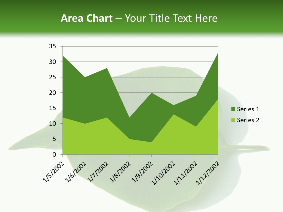 Feuilles Nature Feuille PowerPoint Template