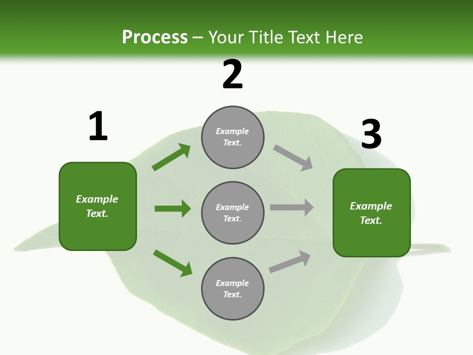 Feuilles Nature Feuille PowerPoint Template