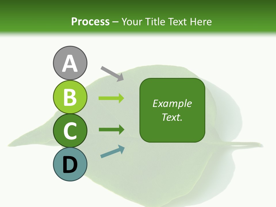 Feuilles Nature Feuille PowerPoint Template