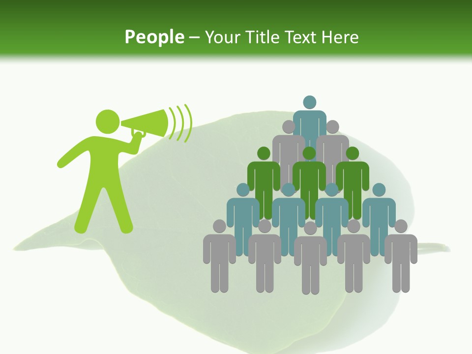 Feuilles Nature Feuille PowerPoint Template