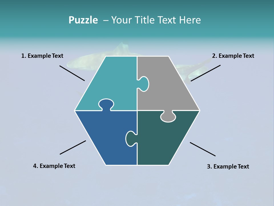 Pelagicos Azul Tiempo Libre PowerPoint Template