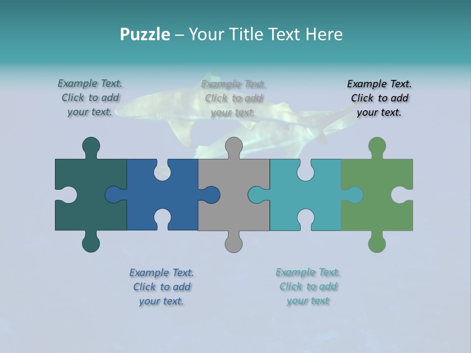 Pelagicos Azul Tiempo Libre PowerPoint Template