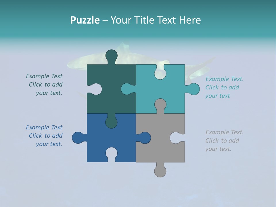 Pelagicos Azul Tiempo Libre PowerPoint Template