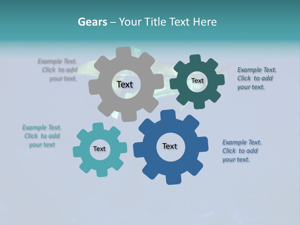 Pelagicos Azul Tiempo Libre PowerPoint Template