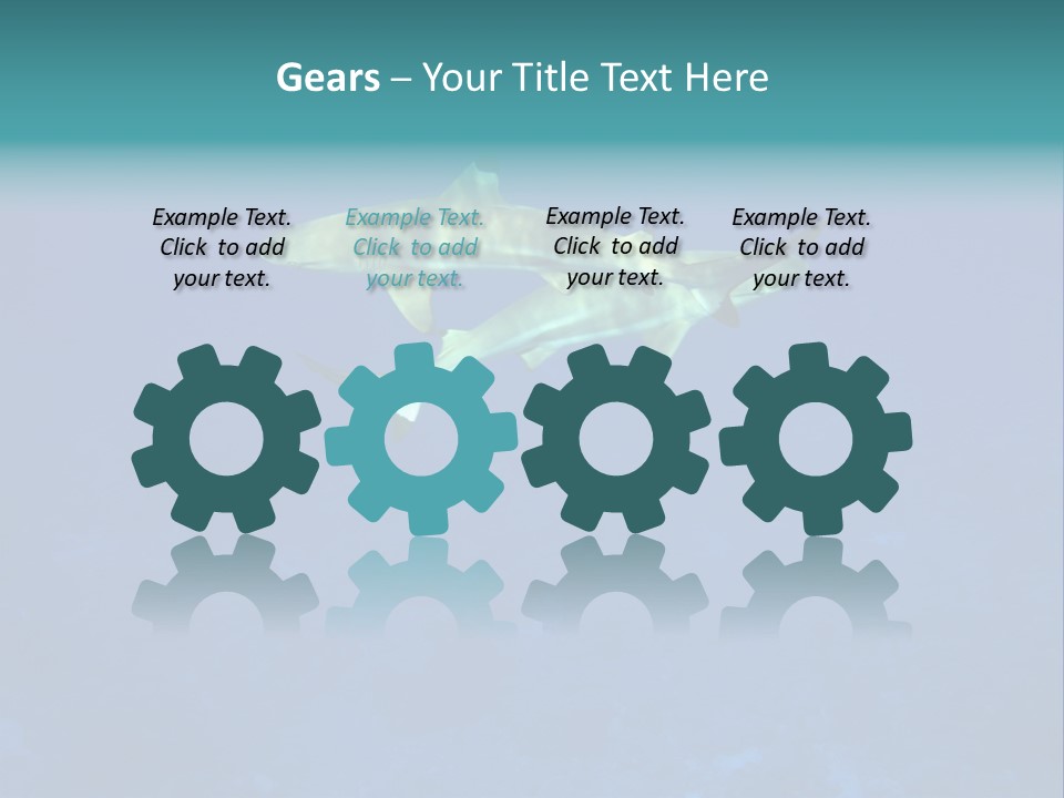 Pelagicos Azul Tiempo Libre PowerPoint Template