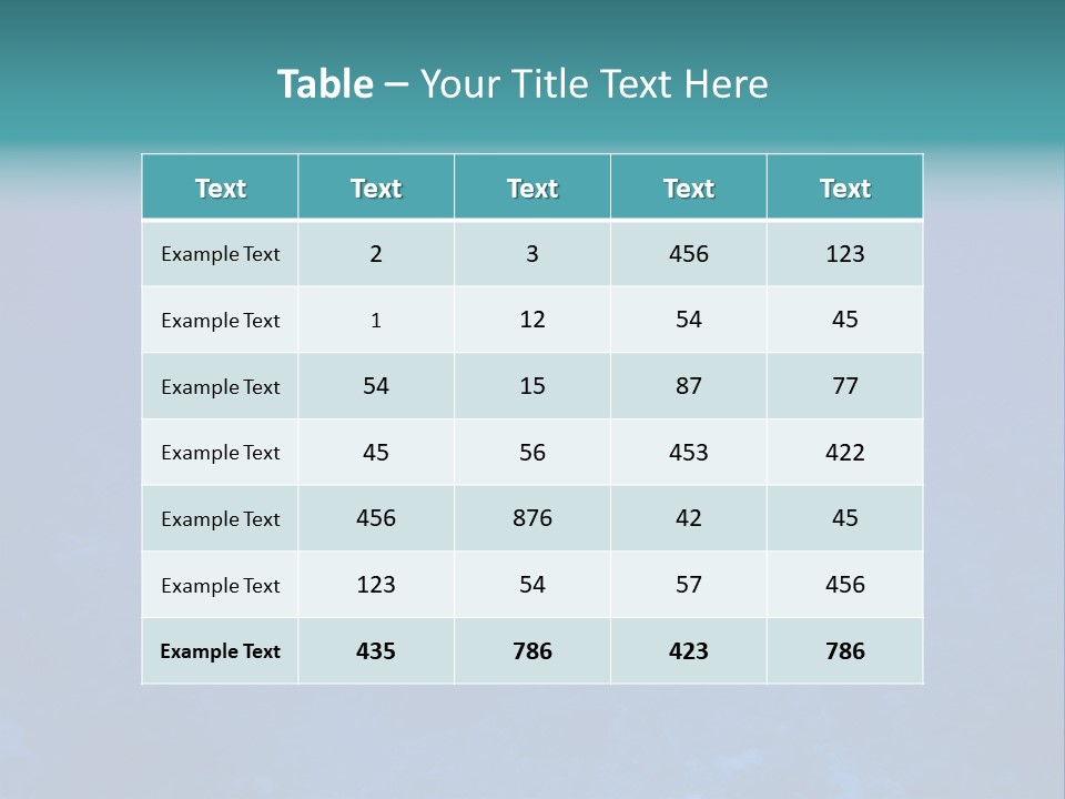 Pelagicos Azul Tiempo Libre PowerPoint Template
