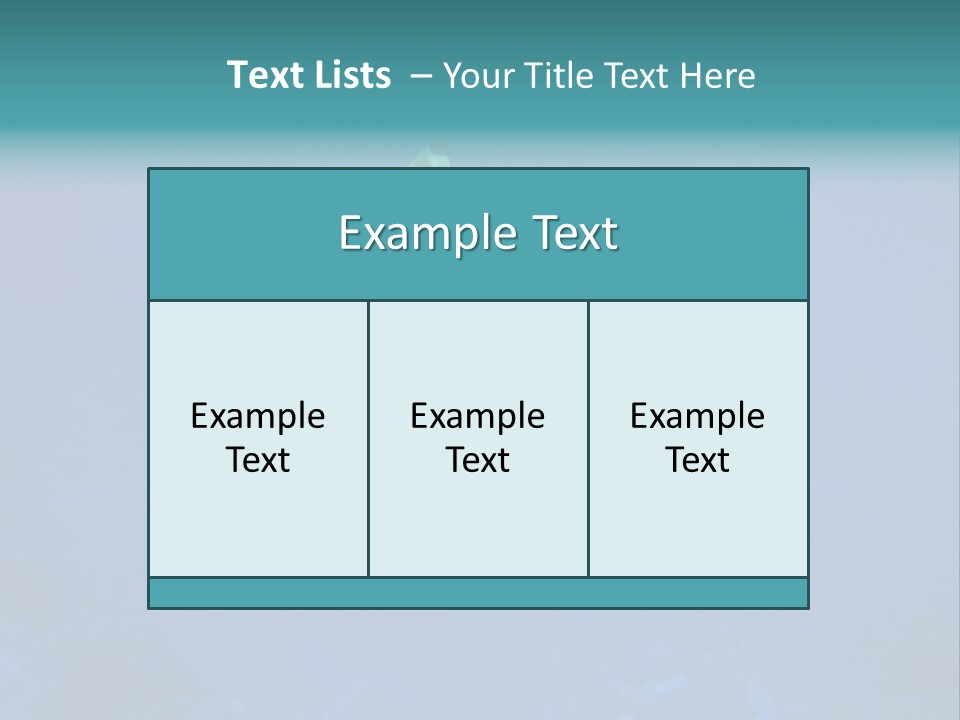 Pelagicos Azul Tiempo Libre PowerPoint Template
