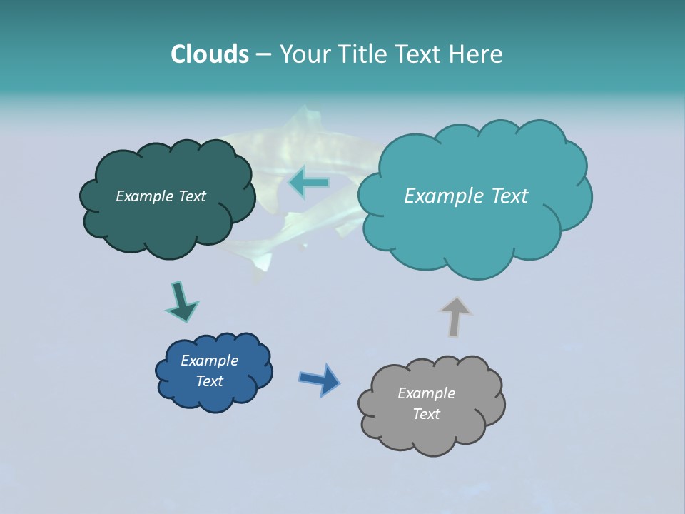 Pelagicos Azul Tiempo Libre PowerPoint Template