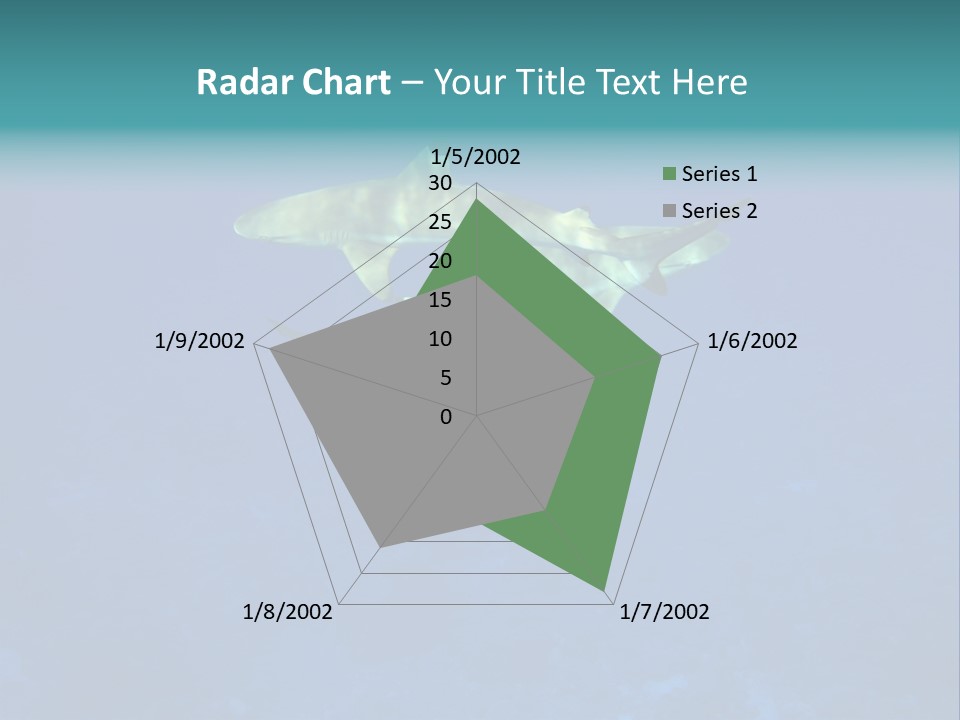 Pelagicos Azul Tiempo Libre PowerPoint Template