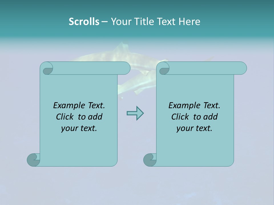 Pelagicos Azul Tiempo Libre PowerPoint Template
