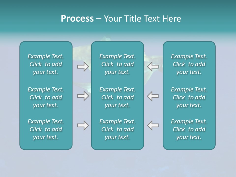 Pelagicos Azul Tiempo Libre PowerPoint Template