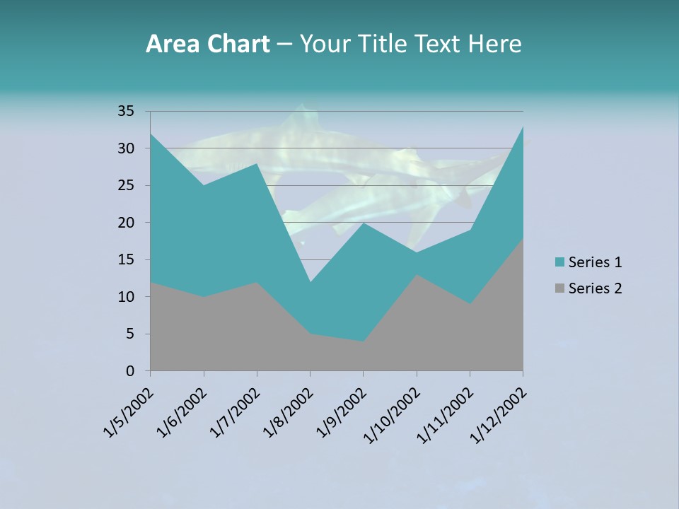 Pelagicos Azul Tiempo Libre PowerPoint Template