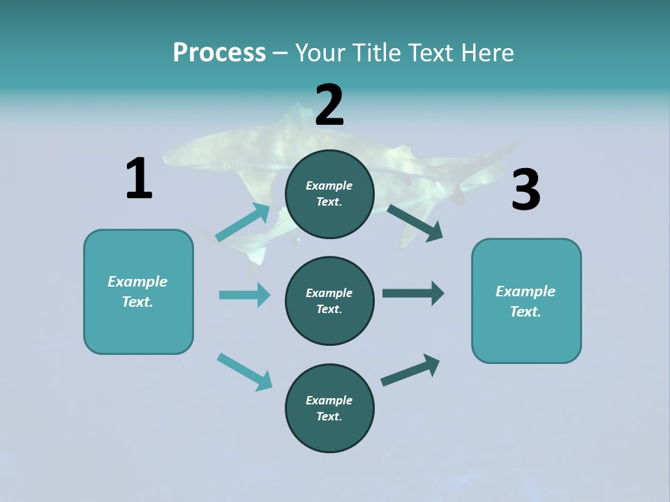 Pelagicos Azul Tiempo Libre PowerPoint Template