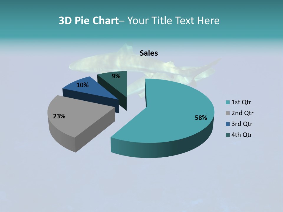 Pelagicos Azul Tiempo Libre PowerPoint Template