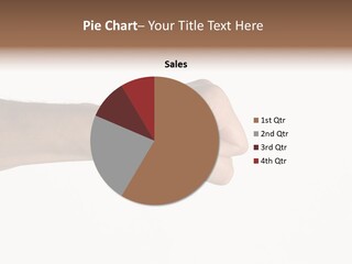 Fight Arm Right PowerPoint Template