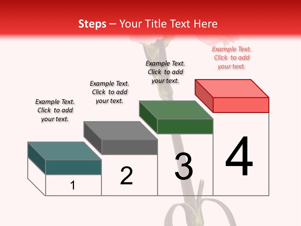 Carnations Flora Valentine S PowerPoint Template