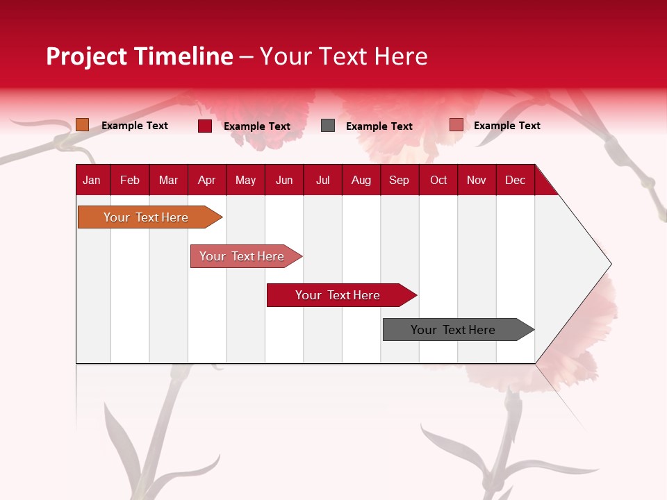 Set White Background Beauty PowerPoint Template