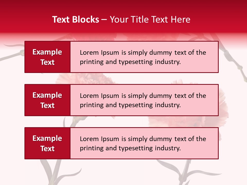 Set White Background Beauty PowerPoint Template