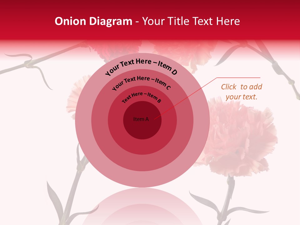 Set White Background Beauty PowerPoint Template