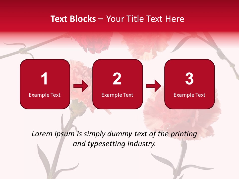 Set White Background Beauty PowerPoint Template