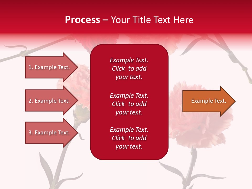 Set White Background Beauty PowerPoint Template