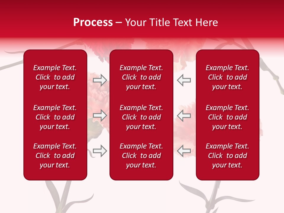 Set White Background Beauty PowerPoint Template