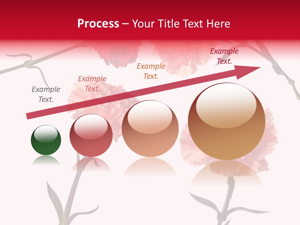 Set White Background Beauty PowerPoint Template