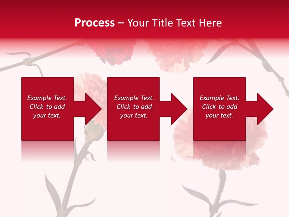 Set White Background Beauty PowerPoint Template