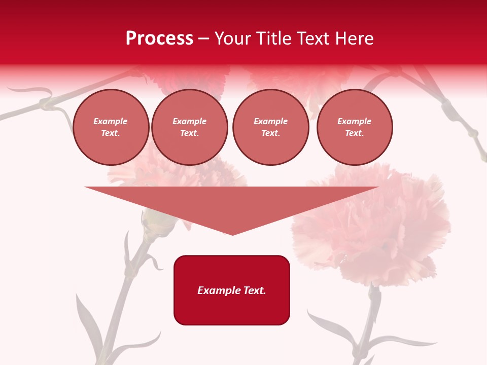 Set White Background Beauty PowerPoint Template