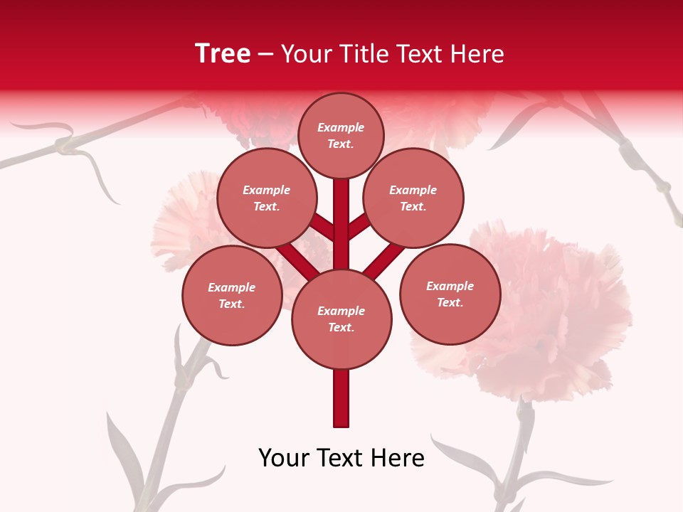 Set White Background Beauty PowerPoint Template