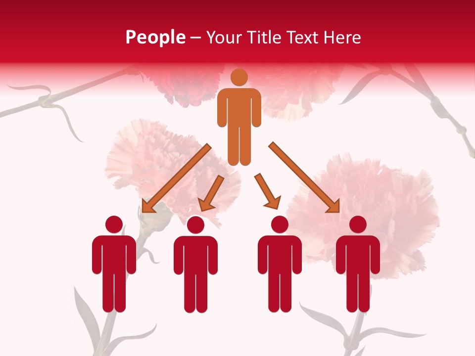 Set White Background Beauty PowerPoint Template