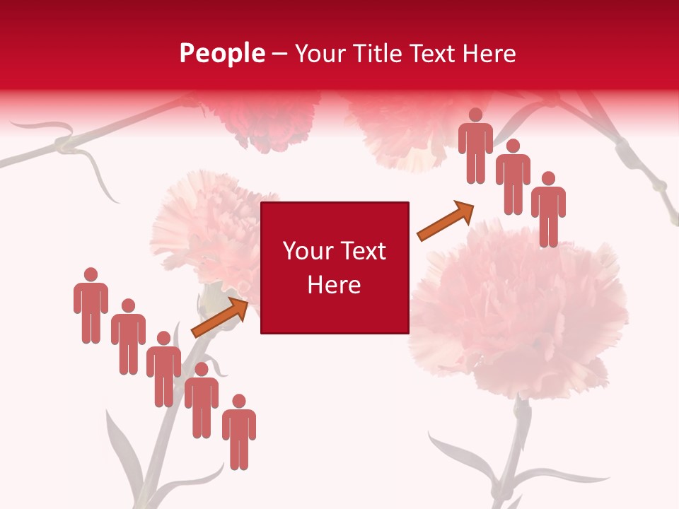 Set White Background Beauty PowerPoint Template