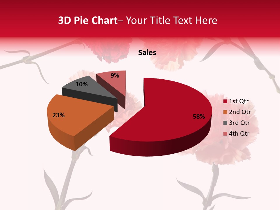 Set White Background Beauty PowerPoint Template