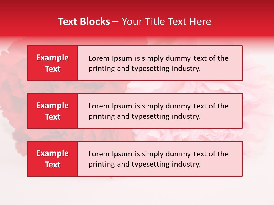Floral Nature Flora PowerPoint Template