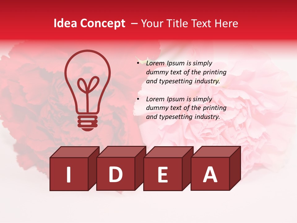 Floral Nature Flora PowerPoint Template