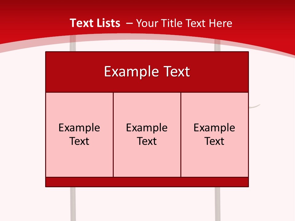 Carnation Card Red PowerPoint Template