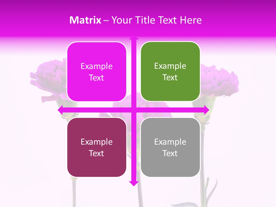 Mediterranean Bouquet Wedding PowerPoint Template