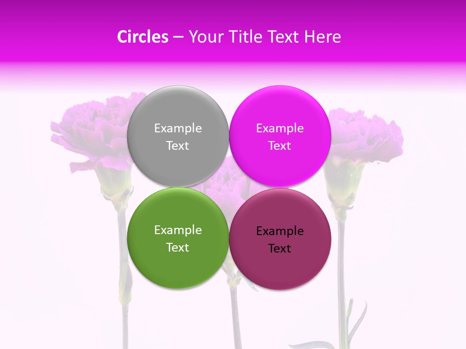 Mediterranean Bouquet Wedding PowerPoint Template