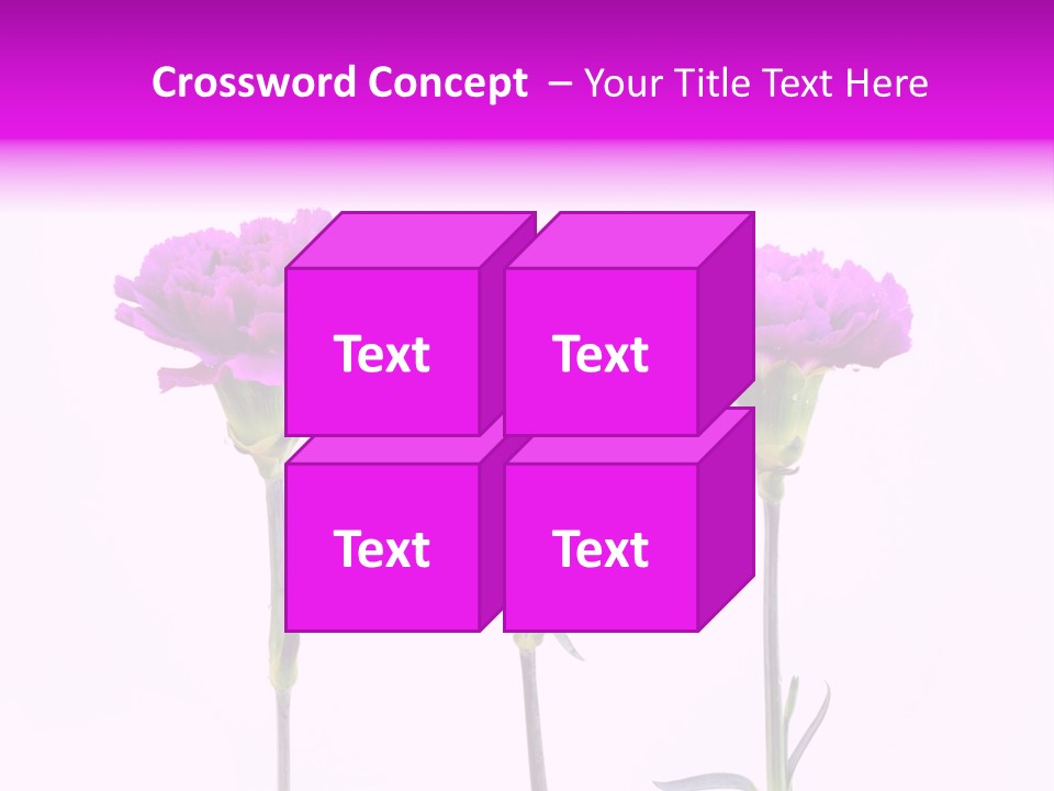 Mediterranean Bouquet Wedding PowerPoint Template