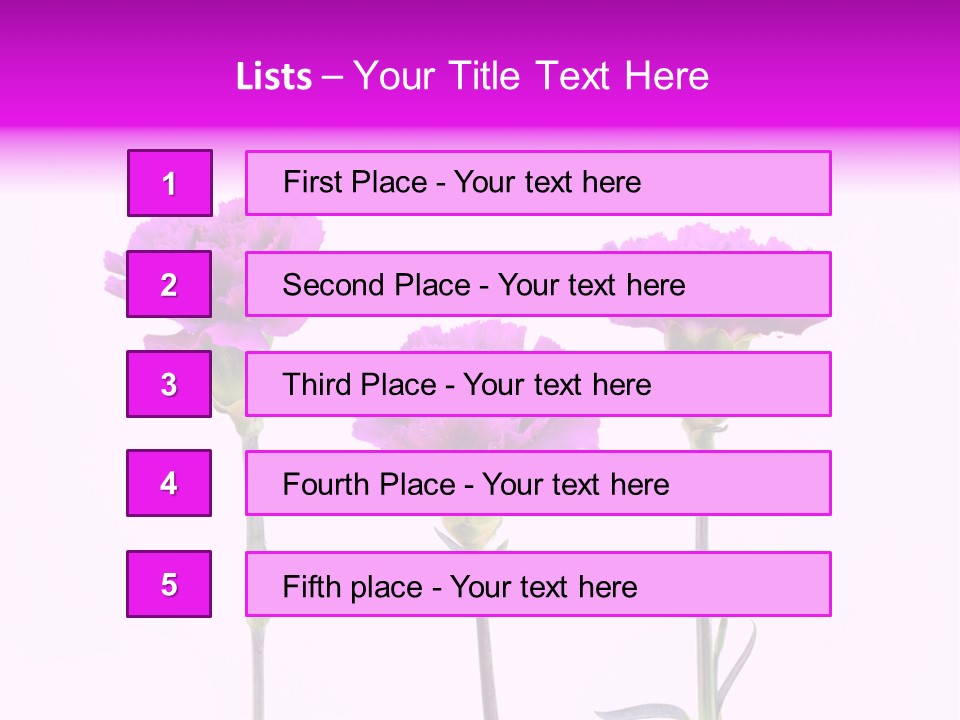 Mediterranean Bouquet Wedding PowerPoint Template